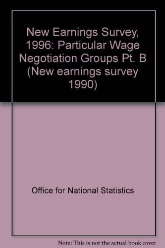 New Earnings Survey, 1996