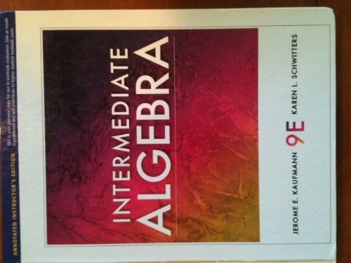 Intermediate Algebra