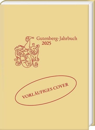 Gutenberg-Jahrbuch 100 (2025)