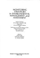 Monitoring strategies in environmental management and assessment: National workshop, 28 November-1 December 1988 (Collection of working papers / Universiti Kebangsaan Malaysia)