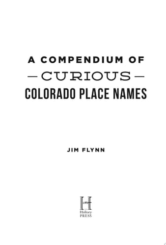 A Compendium of Curious Colorado Place Names