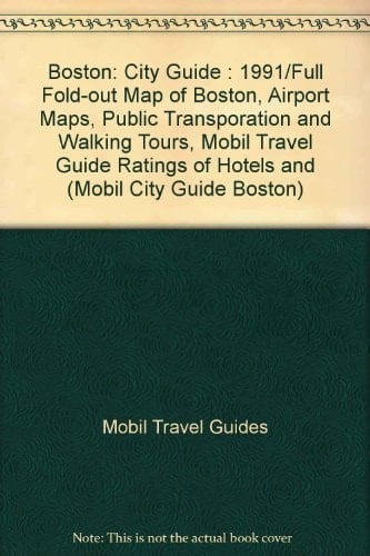Mobil Travel Guide Boston 1990