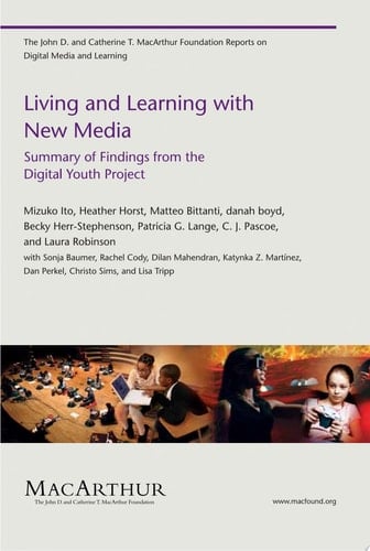 Living and Learning with New Media Summary of Findings from the Digital Youth Project