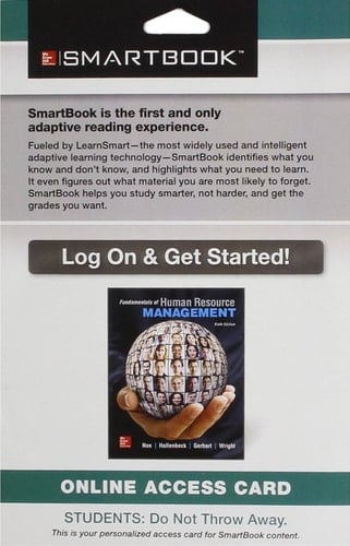 SmartBook Access Card for Fundamentals of Human Resource Management