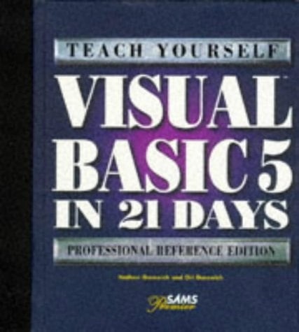 Teach Yourself Visual Basic 5 in 21 Days