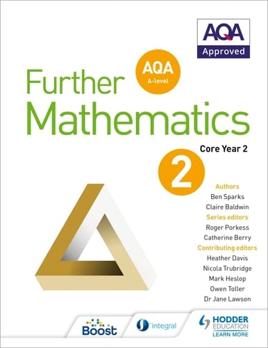 AQA A Level Further Mathematics Year 2