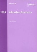Abortion Statistics, 1999