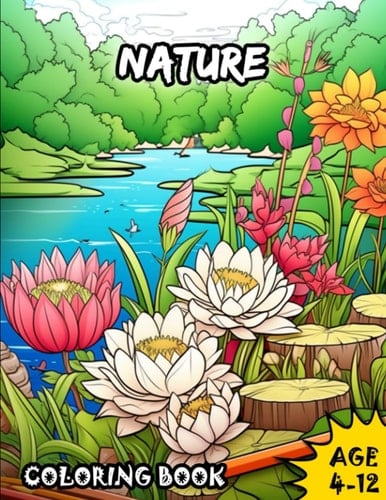 Landscape: Nature: coloring book (CreActivity)