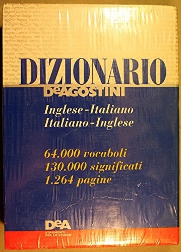 Dizionario De Agostini : inglese-italiano, italiano-inglese ; [64.000 vocaboli, 130.000 significati, 1.264 pagine]