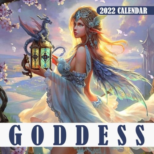 Goddess Of The Myth Calendar 2022: Great Gift For Who Loves Goddess To Have Holiday | Calendario Calendrier Kalender 2022 | BONUS 4 Months 2023 | Lunar Moon Phase