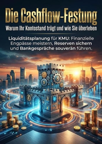 Die Cashflow-Festung: Warum Ihr Kontostand trügt und wie Sie überleben: Liquiditätsplanung für KMU: Finanzielle Engpässe meistern, Reserven sichern und Bankgespräche souverän führen. (German Edition)