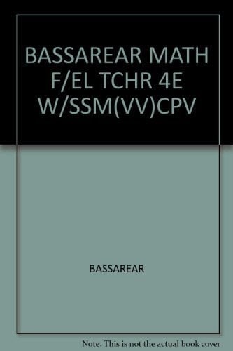 Mathematics for Elementary School Teachers, 4e, with Solutions Manual