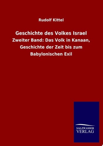 Geschichte Des Volkes Israel