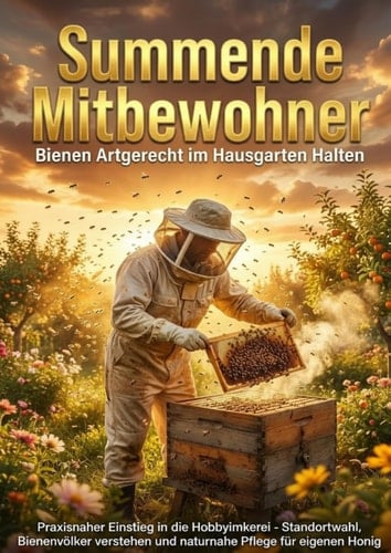 Summende Mitbewohner: Bienen Artgerecht im Hausgarten Halten: Praxisnaher Einstieg in die Hobbyimkerei - Standortwahl, Bienenvölker verstehen und naturnahe Pflege für eigenen Honig (German Edition)
