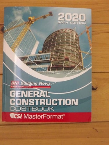 2020 BNI General Construction Costbook