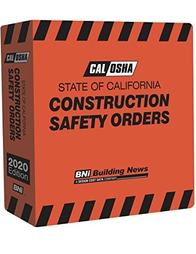 2020 CAL/OSHA Construction Safety Orders