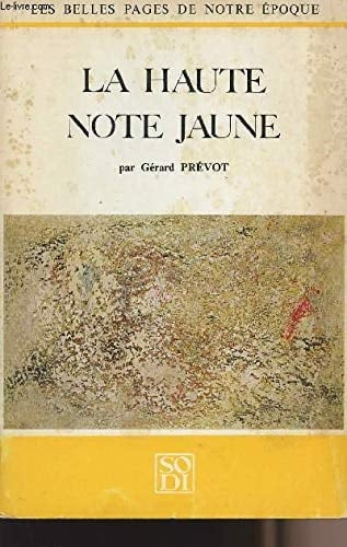 Claude Viallat "la haute note jaune"