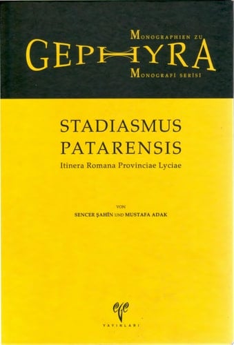Stadiasmus Patarensis Itinera Romana Provinciae Lyciae