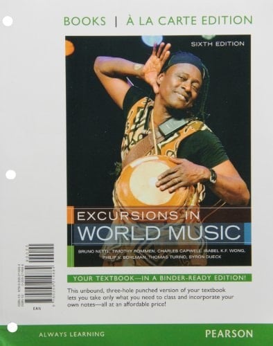 Excursions in World Music, Books a la Carte Plus Mymusiclab with Etext -- Access Card Package