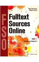 Fulltext Sources Online 2011