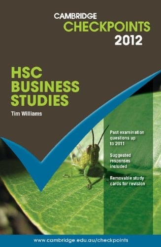 HSC Business Studies 2012