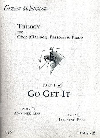 Trio B flat Major: piano trio. Partition et parties.