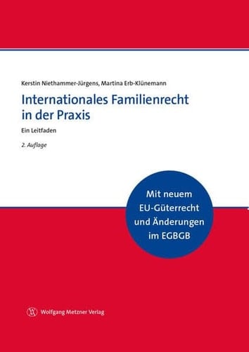 Internationales Familienrecht in der Praxis ein Leitfaden