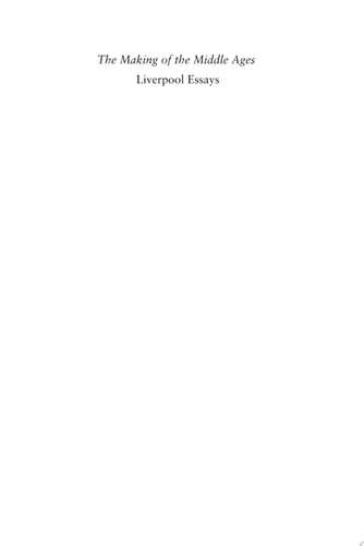 The Making of the Middle Ages