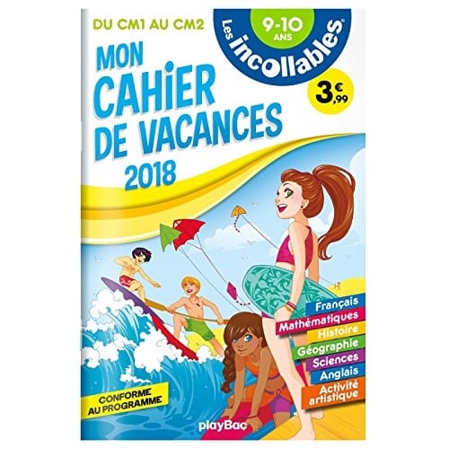 Les incollables Cahier de vacances Du CM1 au CM2