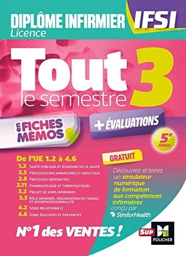Tout le semestre 3 en fiches mémos De l'UE 1.2 à 4.6