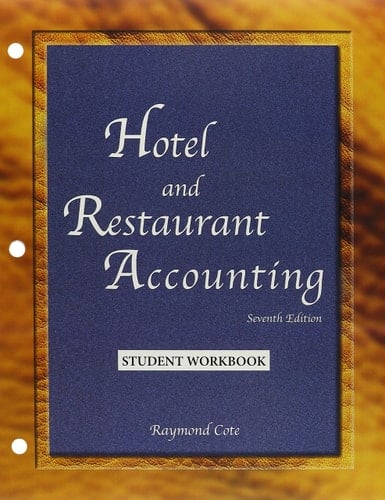 Hotel and Restaurant Accounting Workbook