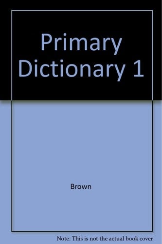 Primary Dictionary 1