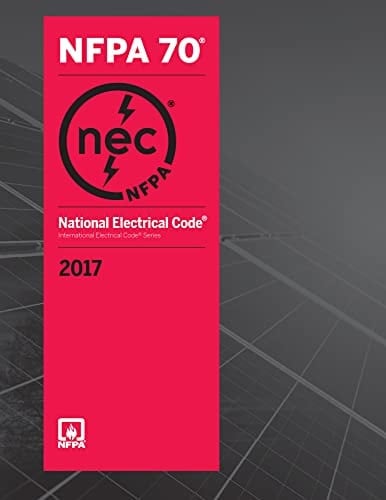 NFPA 70, National Electrical Code, Code and Tabs Set 2017 Edition