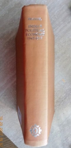 India's Political Economy, 1947-1977 The Gradual Revolution