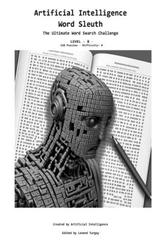 Artificial Intelligence Word Sleuth: The Ultimate Word Search Challenge Level 8 (Artificial Intelligence Word Sleuth ALL Levels 1-22)