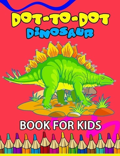Dot to Dot Dinosaur Book for Kids Coloring Book for Kids Count 1 To 50