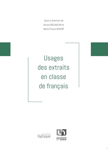 Usage des extraits en classe de français