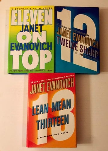 3 Books! 1) Eleven on Top 2) Twelve Sharp 3) Lean Mean Thirteen