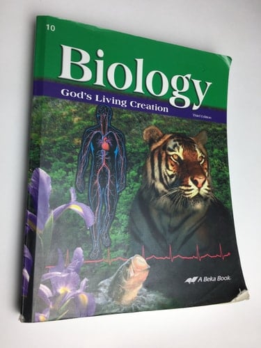 Biology Gods Living Creation Third Edition 10 (A Beka Book Science Series)