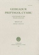 Geiriadur Prifysgol Cymru 52 - Seisaf-silicat