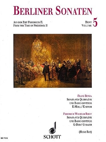 Berlin Sonatas: From the Time of Frederick II. flute and basso continuo.