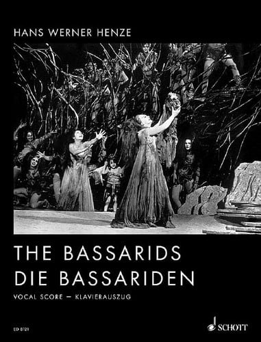 The Bassarids: Music Drama in One Act. Réduction pour piano.