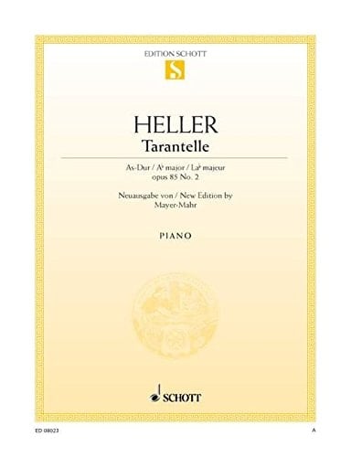 Tarantella A-flat major: op. 85/2. piano.