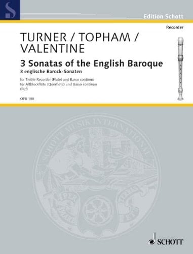 Englische Barocksonaten(3) Flûte a Bec