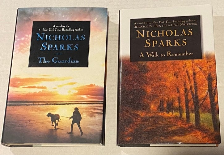 2 Nicholas Sparks Books! 1) The Guardian 2) A Walk to Remember