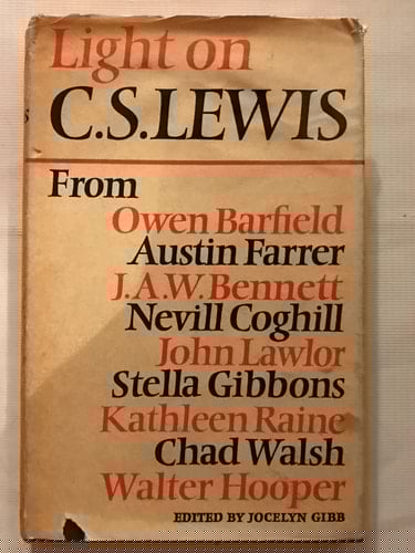 Light on C.S.Lewis.