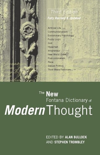 New Fontana Dictionary of Modern Thought
