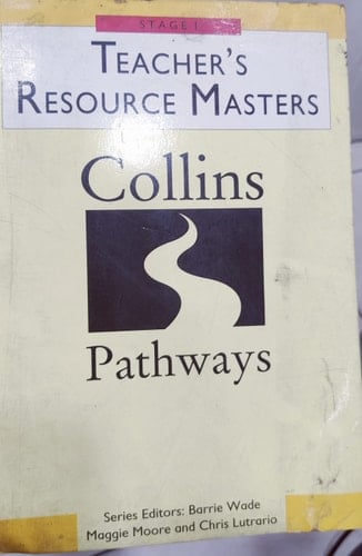 Collins Pathways: Stage 1: Teacher's Resource Masters (Collins Pathways)