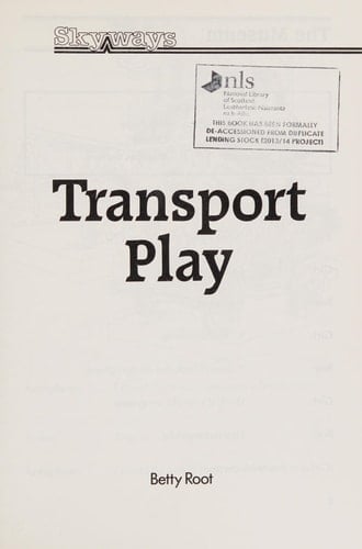 Transport - Old and New: Level 2 (Skyways)