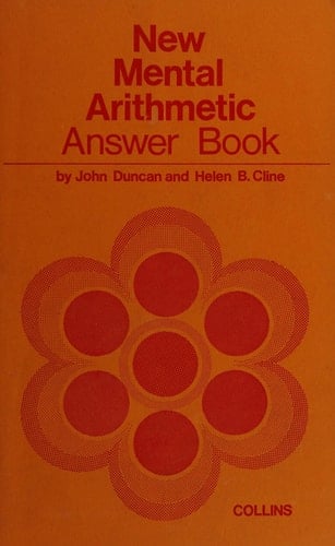 New Mental Arithmetic: Ans